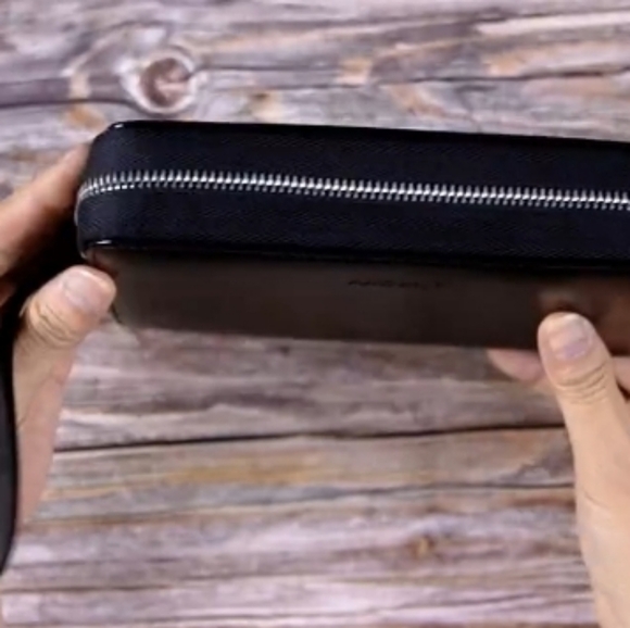 ANDOILT Genuine Leather Wallet for Women Men RFID Blocking Credit Card Holder - Picture 12 of 15